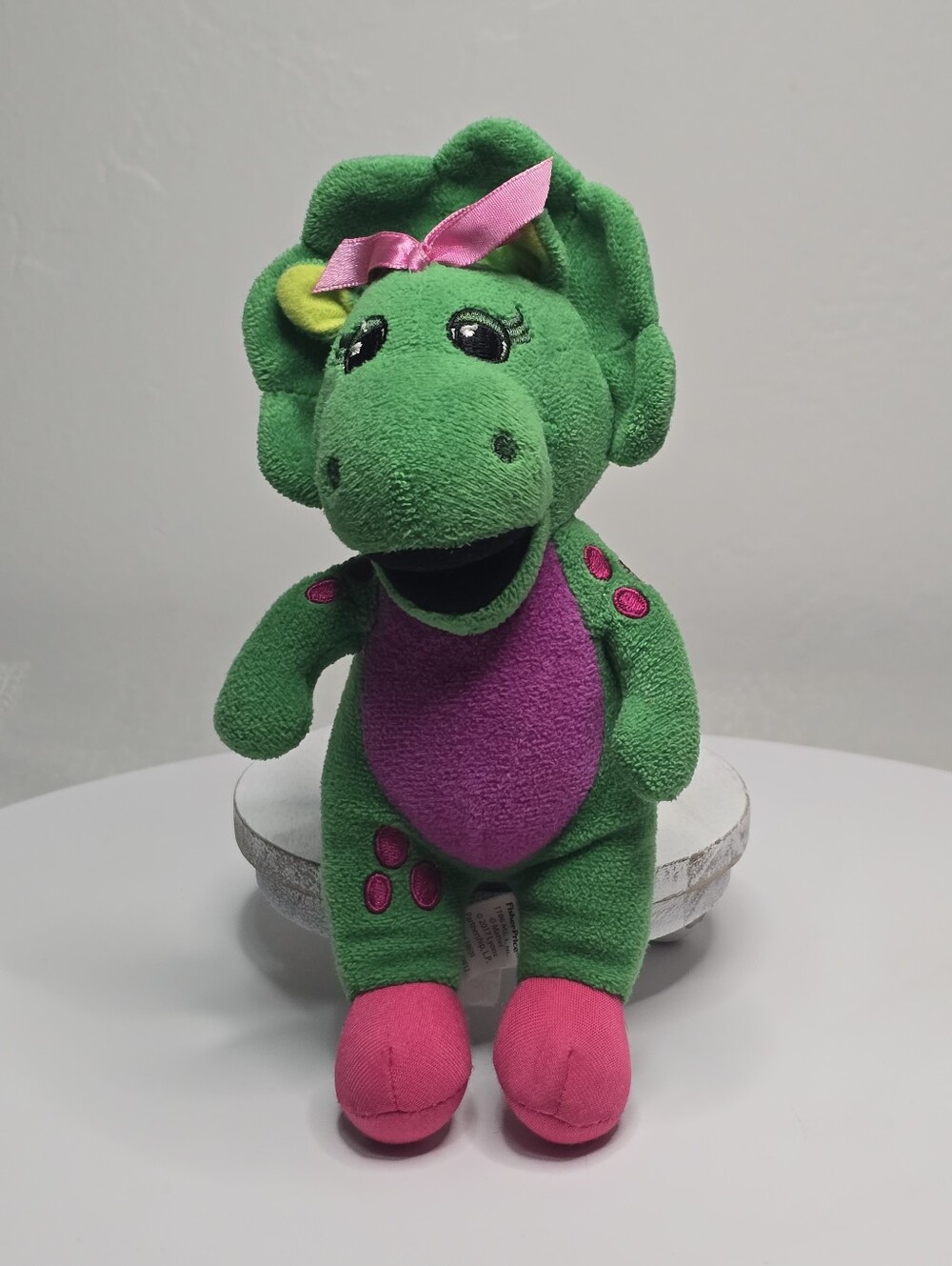Fisher-Price Baby Bop Green Dinosaur Plush Toy 2017 As-Is [ Read Details ]